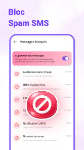 Messages : SMS Accueil screenshot