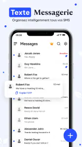 Messages SMS : Messagerie screenshot