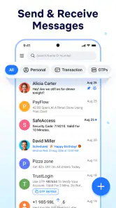 Messages - Text SMS Home screenshot