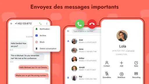 Messages - Texte Messaging screenshot