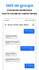 Messenger : Messages, SMS screenshot