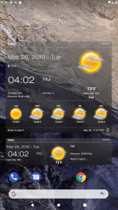 Météo & Horloge Widget screenshot