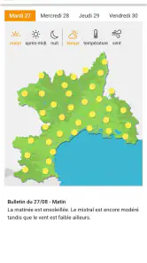 Météo Languedoc screenshot