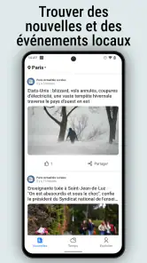 Météo locale et nouvelles screenshot