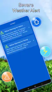 Météo locale：Widget d'alerte screenshot