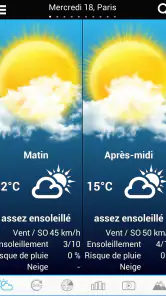 Météo pour la France screenshot