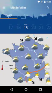 Météo Villes screenshot