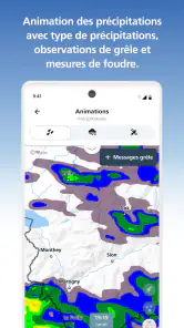 MeteoSwiss screenshot