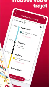 Métro de Paris et Itinéraires screenshot