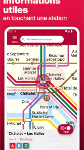 Métro de Paris et Itinéraires screenshot