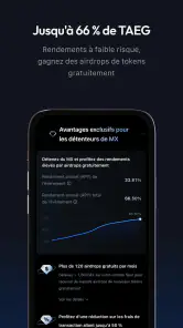 MEXC : Achat de BTC et crypto screenshot