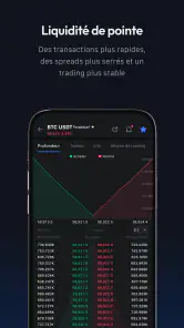 MEXC : Achat de BTC et crypto screenshot