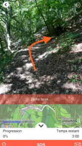 Mhikes, votre GPS de randonnée screenshot