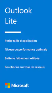 Microsoft Outlook Lite: Email screenshot