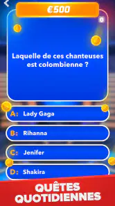 Millionnaire - Jeu de quiz screenshot