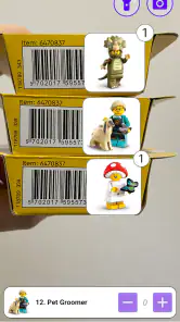 Minifig Scan screenshot