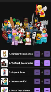 Minifig Scan screenshot