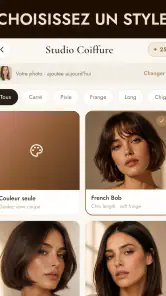 Essayer Coiffure IA Hair AI screenshot