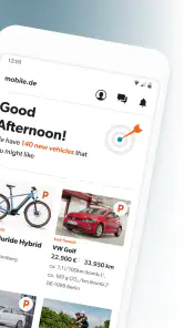 mobile.de - car market screenshot