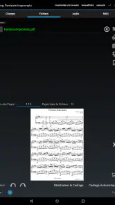 MobileSheets screenshot