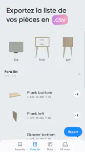 Moblo - Dessin de meuble en 3D screenshot