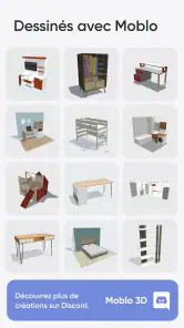 Moblo - Dessin de meuble en 3D screenshot
