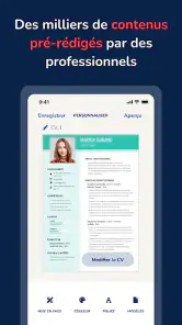 Mon CV Parfait : CV designer screenshot