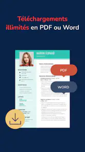 Mon CV Parfait : CV designer screenshot