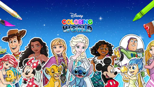 Disney Monde de Coloriage screenshot