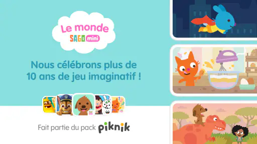 Monde Sago Mini : jeu d'enfant screenshot