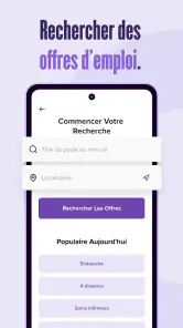Monster - Offres d'emploi screenshot