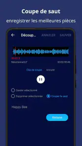 Montage Audio, Couper Musique screenshot