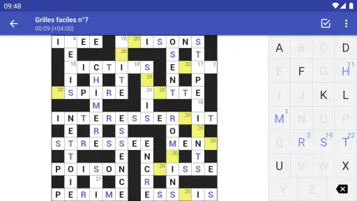 Mots Codés (Mots croisés) screenshot