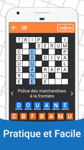 Mots Croisés en Français screenshot
