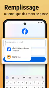 Mots de passe et clés－Safe screenshot