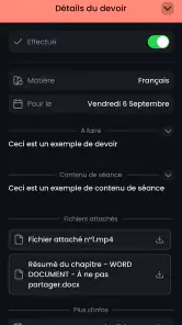 MoyennesED screenshot