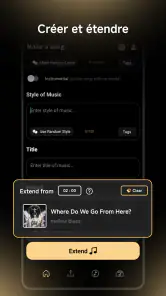 Music AI - Créer une chanson screenshot