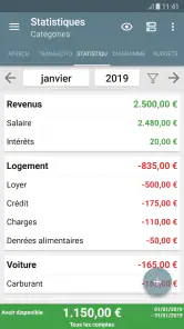 My Budget Book (français) screenshot