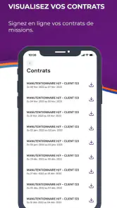my RAS – Emploi et Intérim screenshot