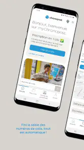 myChronopost screenshot