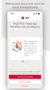 myDPD - Suivi de colis DPD screenshot