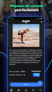 MYM for Creators screenshot