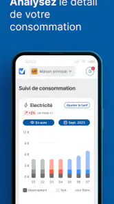 MySelectra Suivi Conso Énergie screenshot