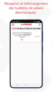 mySynergie – Intérimaires screenshot