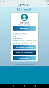 mySynlab-Mobile screenshot