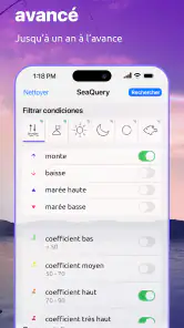 Nautide: Marées, Vent, Vagues+ screenshot
