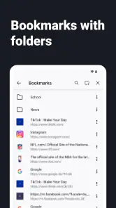 Navigateur Internet - ZEUS screenshot