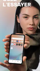 Navigateur Opera avec IA screenshot