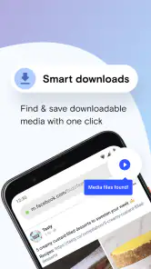 Navigateur Opera Mini bêta screenshot