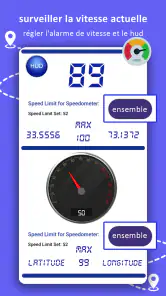 Navigation GPS, cartes et screenshot